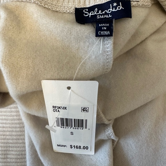 Splendid Open Front Shawl Collar Cardigan Duster Coatigan Fleece Knit NEW - Picture 3 of 7